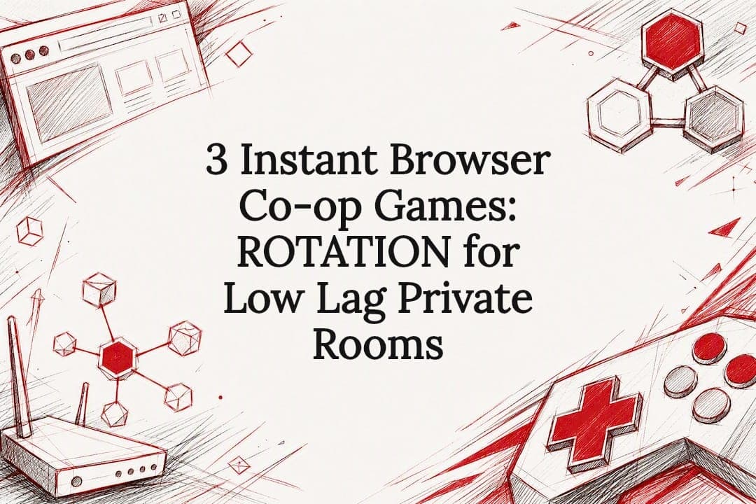 3 Instant Browser Co-op Games: ROTATION for Low Lag Private Rooms
