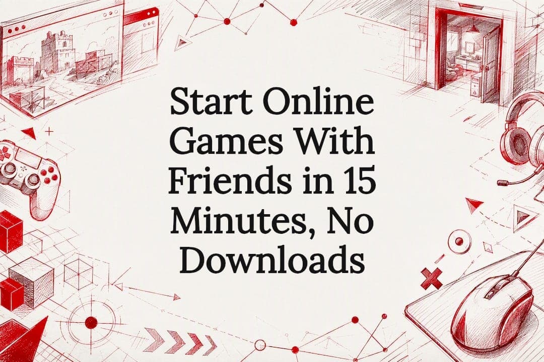 Start Online Games With Friends in 15 Minutes, No Downloads